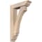 Ekena Millwork Imperial Traditional Smooth Bracket w/ Offset Brace, Douglas Fir, 5 1/2"W x 20"D x 32"H BKT0604X20X32IMP01SDF - alternate 1